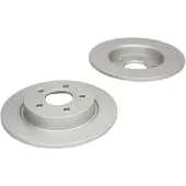 Delphi Bromsskivor BG4386C bak, full, 2 Stycke