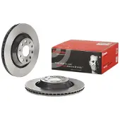 Brembo Bromsskiva 09A20011 bak, ventilerad, höggradigt förkolnad, 1 Stycke