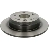 TRW Bromsskiva DF8083 bak, full, 1 Stycke