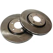 Delphi Bromsskivor BG3716 fram, ventilerad, 2 Stycke