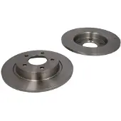 Delphi Bromsskivor BG3930 bak, full, 2 Stycke