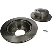 Delphi Bromsskivor BG3859 bak, ventilerad, 2 Stycke