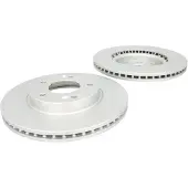 Delphi Bromsskivor BG4565C fram, ventilerad, 2 Stycke