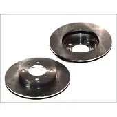 Delphi Bromsskivor BG2810 fram, ventilerad, 2 Stycke