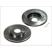 Delphi Bromsskivor BG3860 fram, ventilerad, 2 Stycke