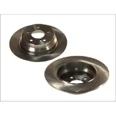Delphi Bromsskivor BG3757 bak, full, 2 Stycke