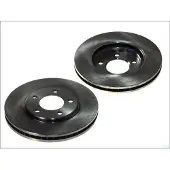 Delphi Bromsskivor BG3715 fram, ventilerad, 2 Stycke