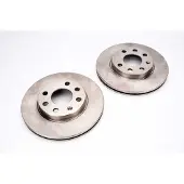 Delphi Bromsskivor BG3568 fram, ventilerad, 2 Stycke