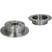Delphi Bromsskivor BG4097 bak, full, 2 Stycke