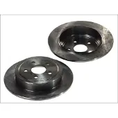 Delphi Bromsskivor BG3593 bak, full, 2 Stycke