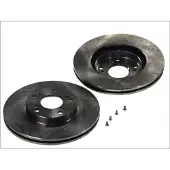 Delphi Bromsskivor BG3720 fram, ventilerad, 2 Stycke