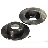Delphi Bromsskivor BG3681 bak, full, 2 Stycke