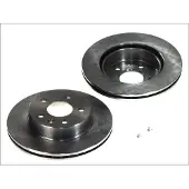 Delphi Bromsskivor BG3296 fram, ventilerad, 2 Stycke