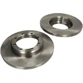 Delphi Bromsskivor BG4344 bak, full, 2 Stycke