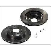 Delphi Bromsskivor BG3884 fram, ventilerad, 2 Stycke
