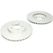 Delphi Bromsskivor BG3537C fram, ventilerad, 2 Stycke