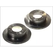 Delphi Bromsskivor BG4014 bak, ventilerad, 2 Stycke