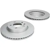 Delphi Bromsskivor BG4343C fram, ventilerad, 2 Stycke