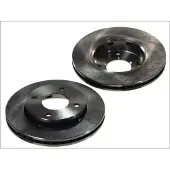 Delphi Bromsskivor BG3987 fram, ventilerad, 2 Stycke