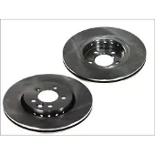 Delphi Bromsskivor BG3503 fram, ventilerad, 2 Stycke