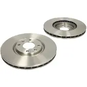 Delphi Bromsskivor BG4166 fram, ventilerad, 2 Stycke