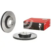 Brembo Bromsskiva 09D30711 fram, ventilerad, 1 Stycke