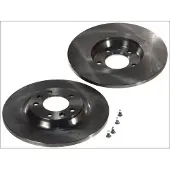 Delphi Bromsskivor BG3836 bak, full, 2 Stycke