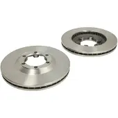 Delphi Bromsskivor BG4175 fram, ventilerad, 2 Stycke