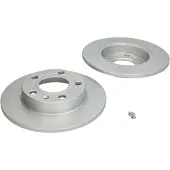 Delphi Bromsskivor BG2753C bak, full, 2 Stycke
