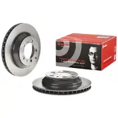 Brembo Bromsskiva 09C98721 bak, ventilerad, höggradigt förkolnad, 1 Stycke