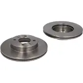 Delphi Bromsskivor BG4009 fram, ventilerad, 2 Stycke