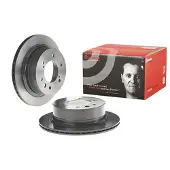 Brembo Bromsskiva 09D85311 bak, ventilerad, 1 Stycke