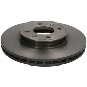 Brembo Bromsskiva 09D22711 fram, ventilerad, höggradigt förkolnad, 1 Stycke