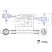 FEBI BILSTEIN Styr, fjädring 182233
