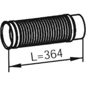 DINEX Avgasrör 48233