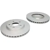 Delphi Bromsskivor BG4187C fram, ventilerad, 2 Stycke