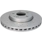 ABE Bromsskiva C3M091ABE-P fram, ventilerad, perforerad, 1 Stycke