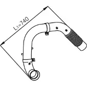 DINEX Avgasrör 54191