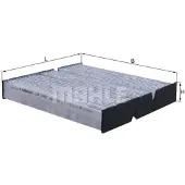 MAHLE ORIGINAL Kupéfilter LAK 1467