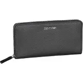 Calvin Klein Large Zip Around Wallet - - Black - Women - One Size