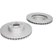 Delphi Bromsskivor BG2827C fram, ventilerad, 2 Stycke