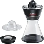Bosch Citruspress - - MCP72GPB VitaStyle Citro - Svart / borstat rostfritt stål - 40 W - LED - 1 L glasbehållare - universalkon