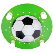Elobra Taklampa Fußball, dimbar, Grön, Barnrum, Trä, Taklampa