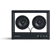 Transparent Small Speaker Black