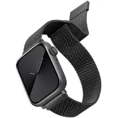 Uniq Dante armband i rostfritt stål till Apple Watch 1/2/3/4/5/6/7/8/SE/SE2 38/40/41mm - graphite