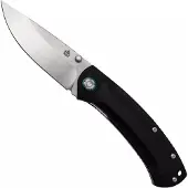 QSP Knife Copperhead QS109-A1, Stonewashed Satin, Black G-10, pocket knife