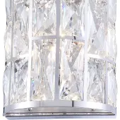 Maytoni Kristall vägglampa Gelid, dimbar, Genomskinlig / transpare, Vardagsrum / matsal, Kristall, Vägglampa, vägglampa inomhus