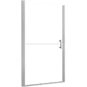 vidaXL Duschdörr härdat glas 81x195 cm