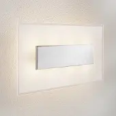 Quitani LED vägglampa Lole , dimbar, Aluminium / grå / zink, Vardagsrum / matsal, Aluminium / grå / zink, Modern, LED-vägglampa, vägglampa inomhus