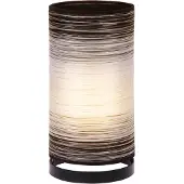 WORU Bordslampa Julie, Vitt / opal, Vardagsrum / matsal, Textil / tyger / siden, Design, Bordslampa